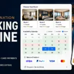 Booking engine with stripe payments