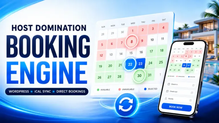 Host domination booking engine plugin wordpress